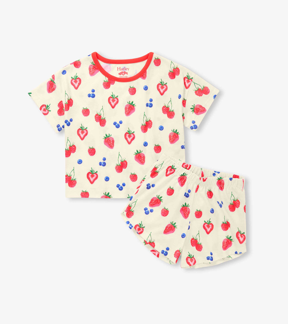Girls Summer Berries Short Sleep Set | Hatley US Girls