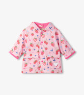 Baby & Toddler Girls Summer Berries Button-Up Rain Jacket | Hatley Outlet Baby & Toddler