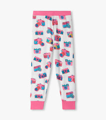 Girls Sketchy Cameras Bamboo Pajama Set | Hatley Girls