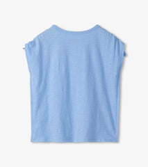 Girls Sea Shell Cinched Shoulder Top | Hatley US Girls