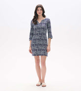Lily Notch Neck Dress - Soft Ikat | Hatley Onsale Women