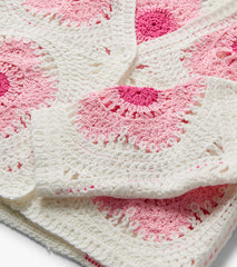 Baby & Toddler Girls Pink & Cream Flower Crochet Cardigan | Hatley Baby & Toddler