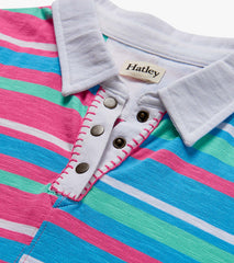 Girls Mixed Stripes Cotton Polo Dress | Hatley Onsale Girls