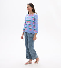3/4 Sleeve Knit Top - Summer Stripes | Hatley Discount Women
