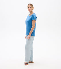 Essential Crew Neck Tee - Star Sapphire | Hatley Outlet Women