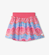Girls Starburst Tie Dye Ruffle Skort | Hatley