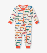 Baby Boys Trucks Bamboo Sleeper | Hatley Outlet Baby & Toddler