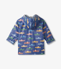 Boys Trucks Zip-Up Rain Jacket | Hatley US Boys