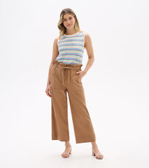 Tie Front Pants - Tiger's Eye | Hatley