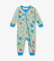 Baby Boys Vintage Aircrafts Cotton Sleeper | Hatley US Baby & Toddler