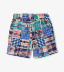 Boys Vintage Summer Madras Woven Shorts | Hatley US Boys