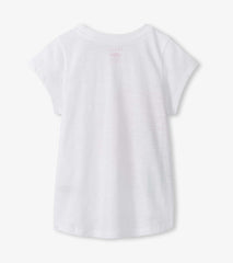 Girls Hibiscus Tie Front T-Shirt | Hatley