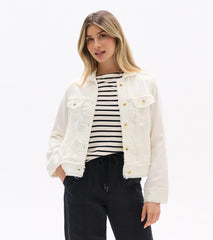 Tencel Jacket - Whisper White | Hatley Sale Women