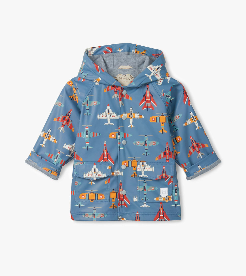 Boys Airplanes Rain Jacket | Hatley Sale Boys
