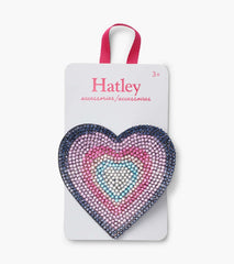 Hatley Accessories | Girls Colourful Heart Large Hair Clip