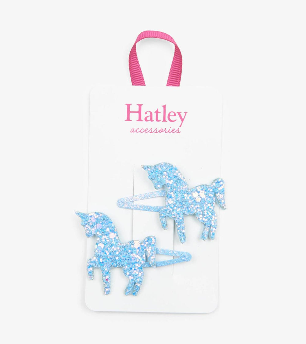 Hatley Accessories | Girls Dazzling Unicorns Snap Clips