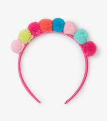 Hatley Accessories | Girls Pom Pom Crown Headband