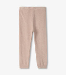 Hatley Bottoms | Baby & Toddler Baby Girls Gold Glitter Cable Knit Leggings