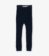 Hatley Bottoms | Baby & Toddler Baby Navy Cable Knit Leggings
