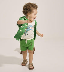 Hatley Bottoms | Baby & Toddler Baby & Toddler Boys Camp Green Kangaroo Shorts
