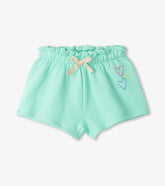 Hatley Bottoms | Baby & Toddler Baby & Toddler Girls Ice Green Paper Bag Shorts