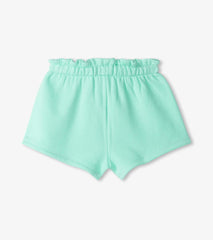 Hatley Bottoms | Baby & Toddler Baby & Toddler Girls Ice Green Paper Bag Shorts