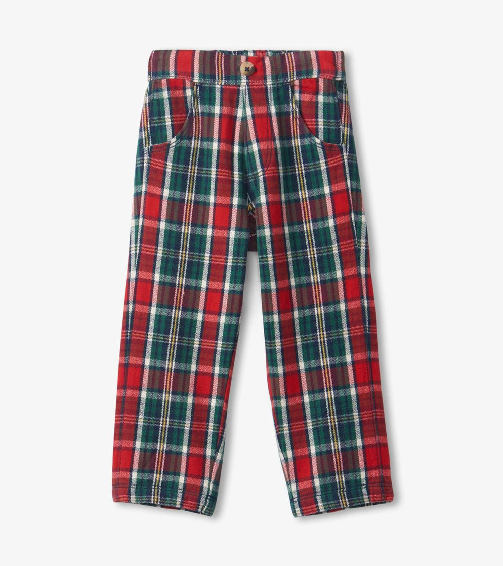Hatley Bottoms | Baby & Toddler Christmas Plaid Straight Leg Pants