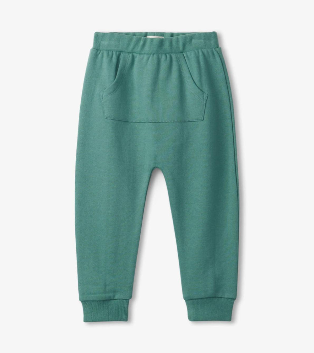 Hatley Bottoms | Baby & Toddler Green Kanga Pocket Joggers