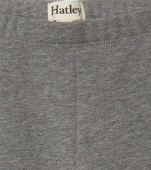 Hatley Bottoms | Girls Girls Charcoal Cozy Leggings