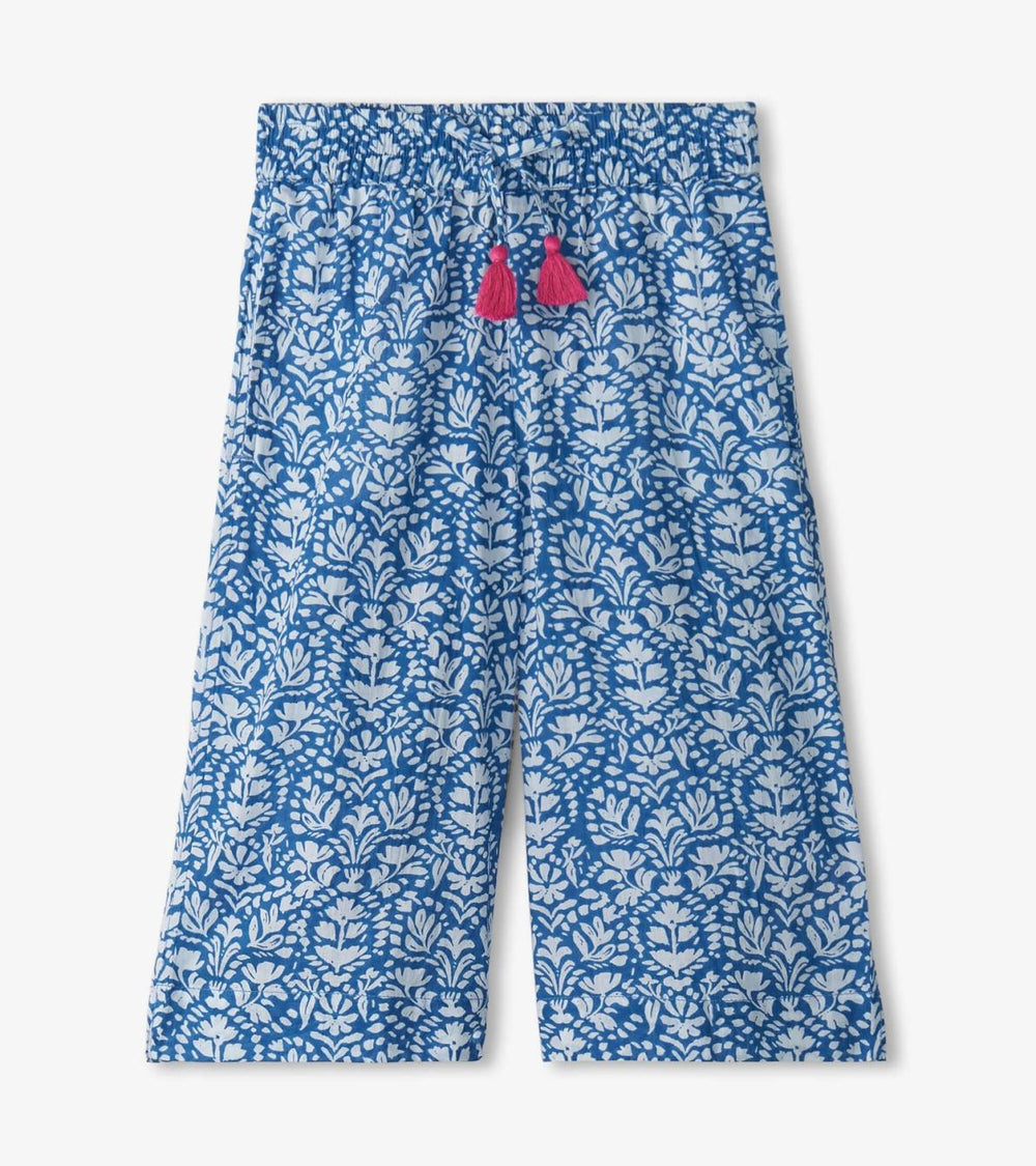Hatley Bottoms | Girls Girls Floral Shibori Cropped Culottes