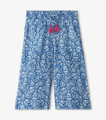 Hatley Bottoms | Girls Girls Floral Shibori Cropped Culottes