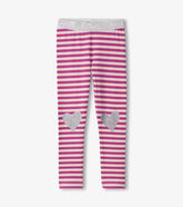 Hatley Bottoms | Girls Girls Fun Hearts Waist Leggings