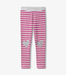 Hatley Bottoms | Girls Girls Fun Hearts Waist Leggings