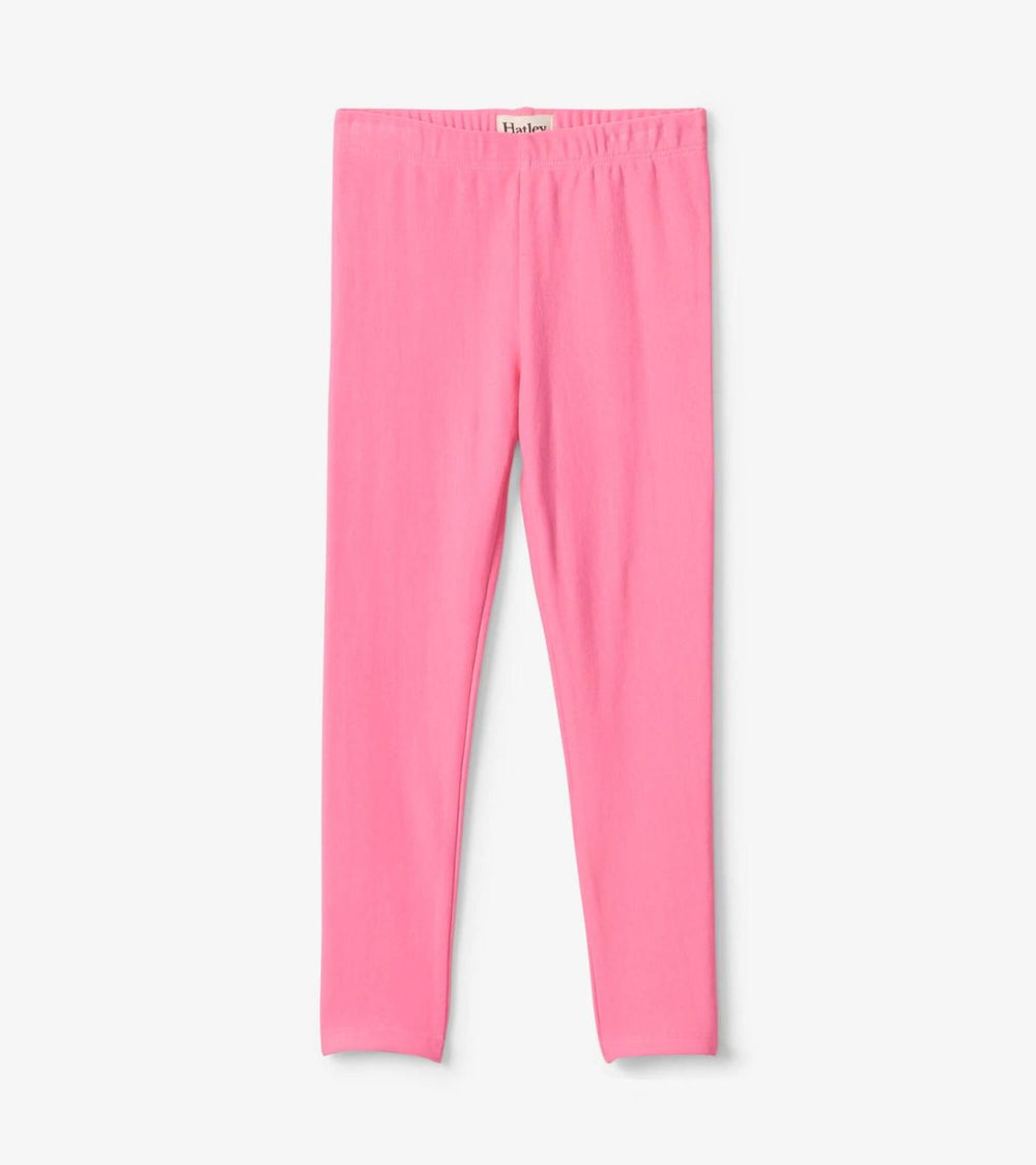 Hatley Bottoms | Girls Girls Pink Cozy Leggings