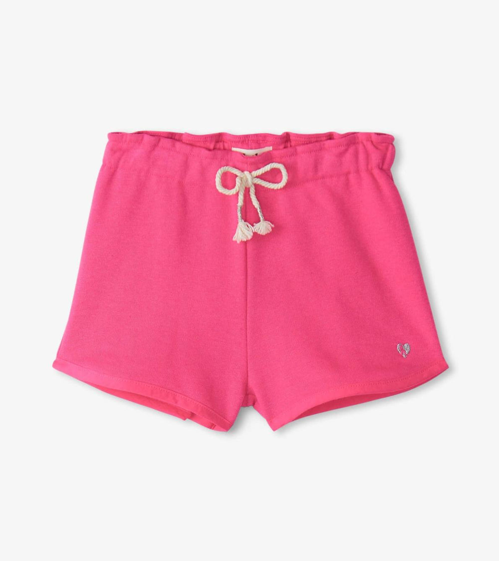 Hatley Bottoms | Girls Girls Pink Paper Bag Shorts