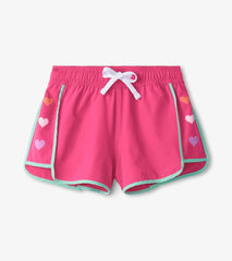 Hatley Bottoms | Girls Girls Pink Quick Dry Shorts