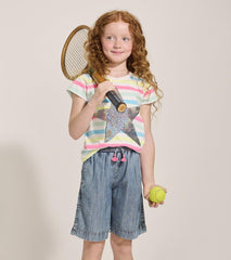 Hatley Bottoms | Girls Girls Tencel Flairy Shorts