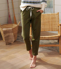 Hatley Bottoms | Women Adrien Jogger - Loden Green Melange