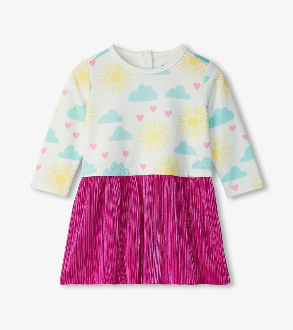Hatley Dresses | Baby & Toddler Baby & Toddler Girls Happy Skies Layered Knit Dress