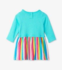 Hatley Dresses | Baby & Toddler Radiant Rainbow Layered Knit Dress