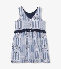 Hatley Dresses | Girls Blue Madras Dress