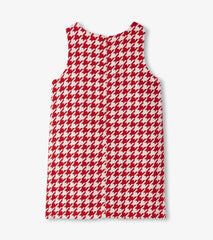Hatley Dresses | Girls Girls Big Bow Houndstooth Dress