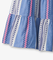 Hatley Dresses | Girls Girls Boho Stripe Tiered Dress