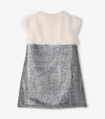 Hatley Dresses | Girls Girls Faux Fur Jacquard Dress