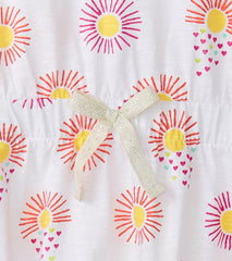 Hatley Dresses | Girls Girls Heart Suns Cinched Waist Dress