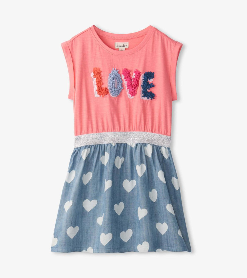 Hatley Dresses | Girls Girls Love Elastic Waist Dress