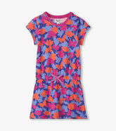 Hatley Dresses | Girls Girls Playful Camo Drop Waist T-Shirt Dress