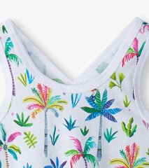 Hatley Dresses | Girls Girls Rainbow Palms Trapeze Dress