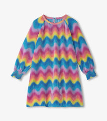Hatley Dresses | Girls Girls Rainbow Wave Pleated A-Line Dress