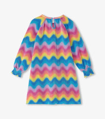 Hatley Dresses | Girls Girls Rainbow Wave Pleated A-Line Dress